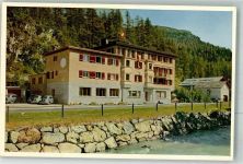 7514 Sils/Segl Maria Gebrauchsspuren Hotel Maria