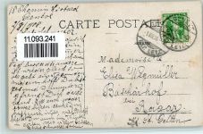 1820 Veytaux 1908 - Chateau de Chillon Blumen