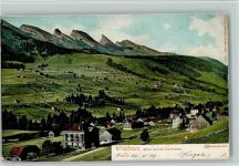 9658 Wildhaus 1901 - Blick auf die Kurfirsten