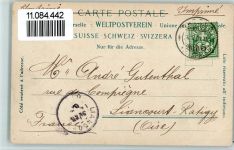 9658 Wildhaus 1901 - Blick auf die Kurfirsten