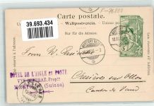 1920 Martigny 1900 - Col de Forclaz