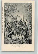 Heldinnen des Schweizerlandes - la Reine Berthe 937 l - AK Motiv Schweiz 1903 Lithographie