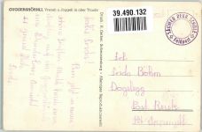 3158 Guggisberg - Gershörnli Vreneli u. Joggeli Tracht Feldpost Säumer Rekrutenschule