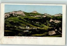 9058 Brülisau - Brülisau mit Kamor und Hohen Kasten