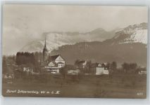6103 Schwarzenberg LU - Kirche, Ortsansicht, Hotel Rössli