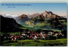 1885 Chesières - Dents du Midi