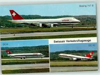 Vevey Flughafen Kloten Boeing 747 B Jumbo Jet Tag der Aerophilatelie Phila Schweiz