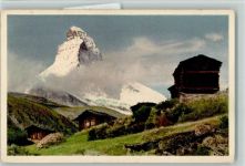 1927 - Winkelmatten mit Matterhorn , Nr. A 15105 Verlag Gyger AK