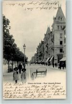 2300 La Chaux-de-Fonds 1901 - Rue Leopold-Robert,gute Erhaltung AK