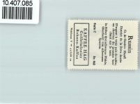 1281 Russin - Vignette Wappen Kaffee Hag 1920-1940