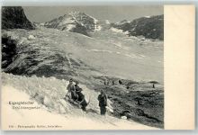 3823 Eigergletscher - Schlittenpartie Hüttenstempel