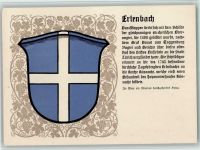 8703 Erlenbach ZH 1962 - Wappen mit Kreuz