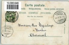 9621 Oberhelfenschwil 1901 - Panoramaansicht vom Dorf Dorfkirche