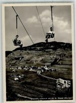 9656 Alt St. Johann Foto AK Seilbahn Churfirsten