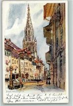 3000 Bern Berne 1908 Künstlerkarte Herrengasse A. Tieche