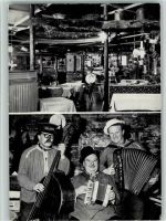 7050 Arosa Foto AK Sporthotel Valsana Chesa mit Max und Moritz und Bobby Ziehharmonika