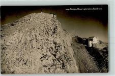 Säntis 1931 Gebrauchsspuren Observatorium und Gasthaus