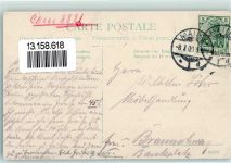 8000 Zürich 1909 Gebrauchsspuren Restaurant Pension Rigiblick