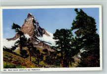 3920 Zermatt - Mont Cervin Das Matterhorn