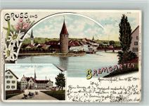 5620 Bremgarten AG 1901 BOAKC Lithographie Anstalt St. Joseph