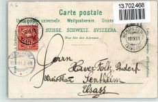 5620 Bremgarten AG 1901 BOAKC Lithographie Anstalt St. Joseph