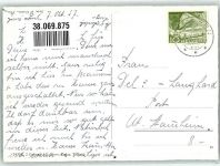 8265 Mammern 1957 Foto AK Hotel Kuranstalt