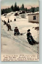 2300 La Chaux-de-Fonds 1903 - Decente de Pouillerel