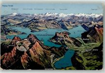 6374 Buochs - Vierwaldstättersee Vogelschau