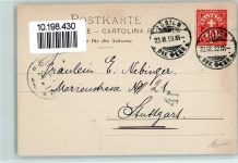 8000 Zürich 1899 - Saffran und Rüden