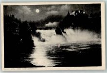 8212 Neuhausen am Rheinfall 1916 Mondschein Schloss Laufen