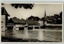 5620 Bremgarten AG - Gedeckte Holzbrücke