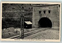3718 Kandersteg - Nord Portal des grossen Lötschberg Tunnel