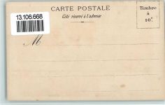 Lithographie Village Suisse Exposition Paris 1900 - La Poste Maison de Wald