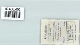 5722 Gränichen - Vignette Wappen Kaffee Hag ca 1920-1940