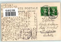 1833 Les Avants 1910 - Kapelle Ort lt. Stempel