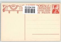 Künstlerkarte sign. Linck Gründung des Weltpostvereins 1909