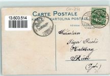 8000 Zürich Lithographie / Künstlerkarte Sängerland Occassion AK