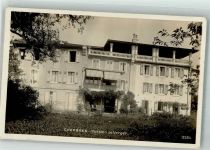 1071 Chexbres 1953 Foto AK Pension Le Verger Bahnpost Zug 1433