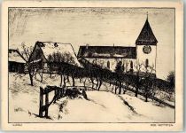 8308 Illnau Künstlerkarte sign. Rob. Wettstein