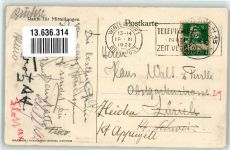 8400 Winterthur Künstlerkarte sign Mutz Kyburgia Studentika