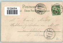 2000 Neuchâtel Neuenburg 1903 - Place des Holles Blumen