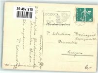 6600 Locarno Künstlerkarte Künzli-Verlag 8803 sign.