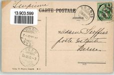 3860 Brünig 1905 - Bahnhof Gasthaus Bahnhofbuffet Eisenbahn