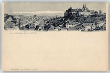 2000 Neuchâtel Neuenburg - Panorama Schloss AKU2