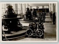 3862 Innertkirchen 1929 Foto AK Nr. 80 Kraftwerk - Zentrale Handeck, Maschinensaal, Technik