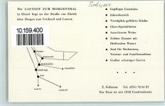 8816 Hirzel Spitzen - Gasthof zum Morgenthal z. T. Innenansicht