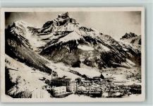 6390 Engelberg - Hahnen Spannörter Winteraufnahme Militärpost