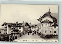 1820 Montreux - Route de Monteux à Glion - Hôtel de Glion Passanten