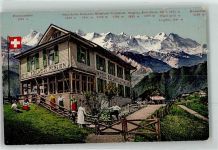 6356 Rigi Kaltbad Gebrauchsspuren Rigi Staffel Hotel u. Pension Edelweiss