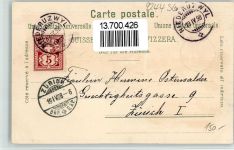 9244 Niederuzwil 1899 BOAKC Lithographie